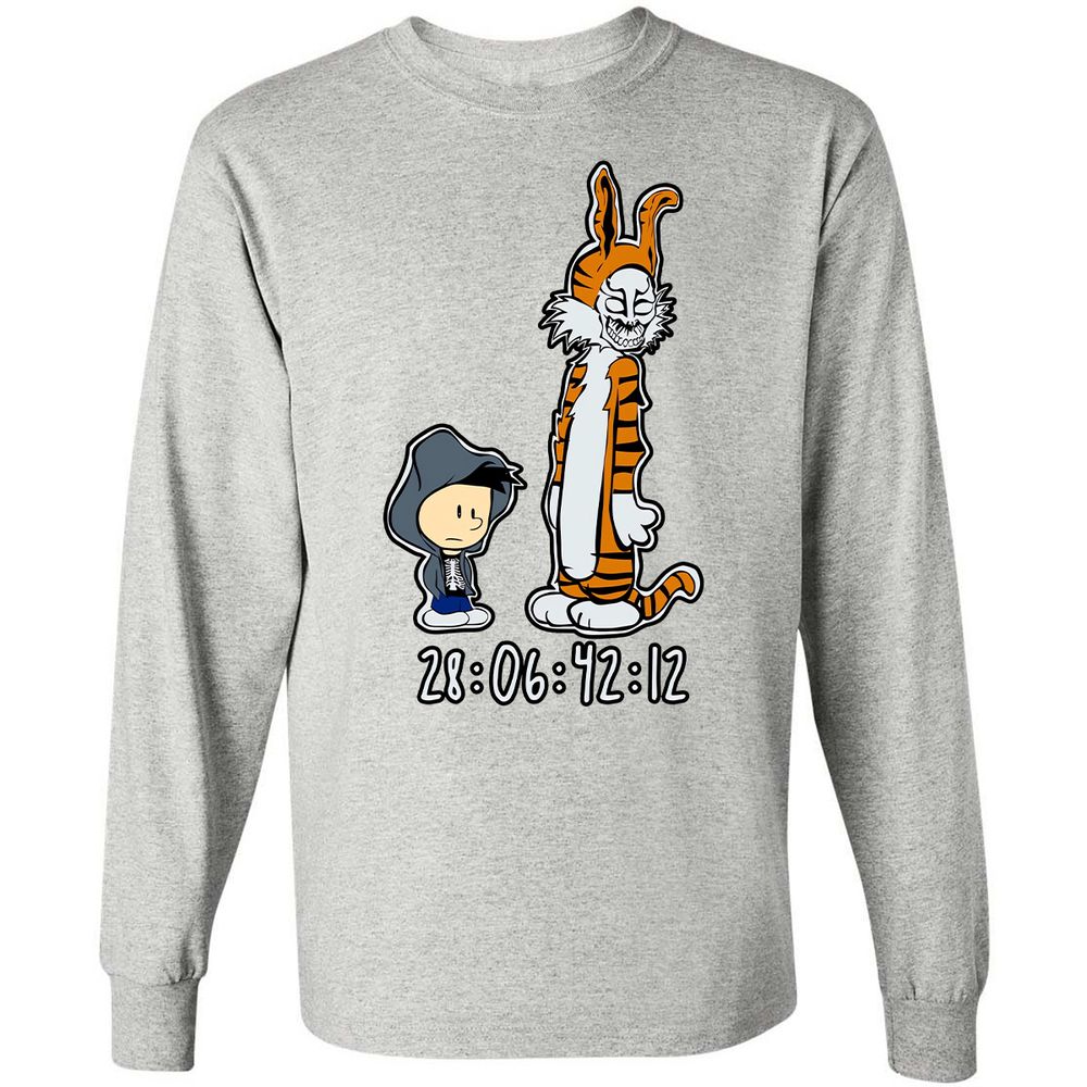 Long Sleeve T-Shirt - 8ZAAZXC2 - Ash - 5