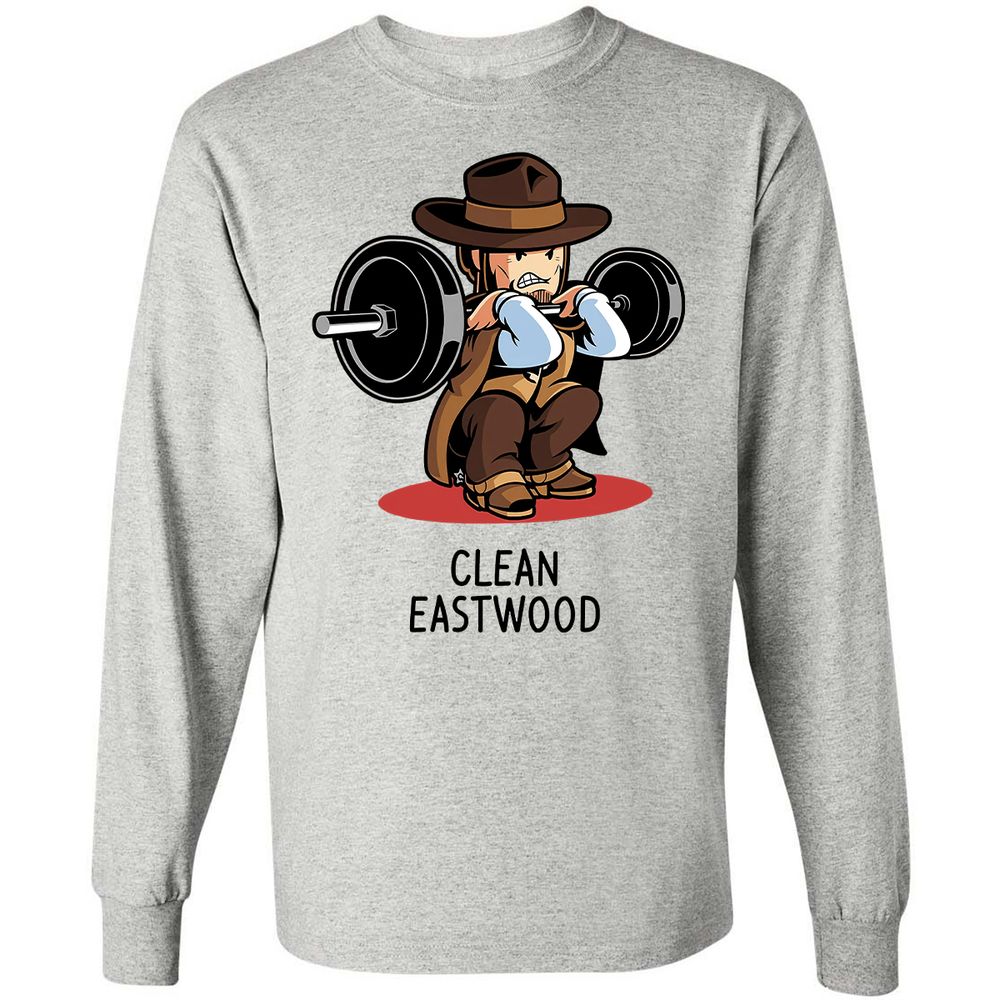 Long Sleeve T-Shirt - MEA2SCQQ - Ash - 5