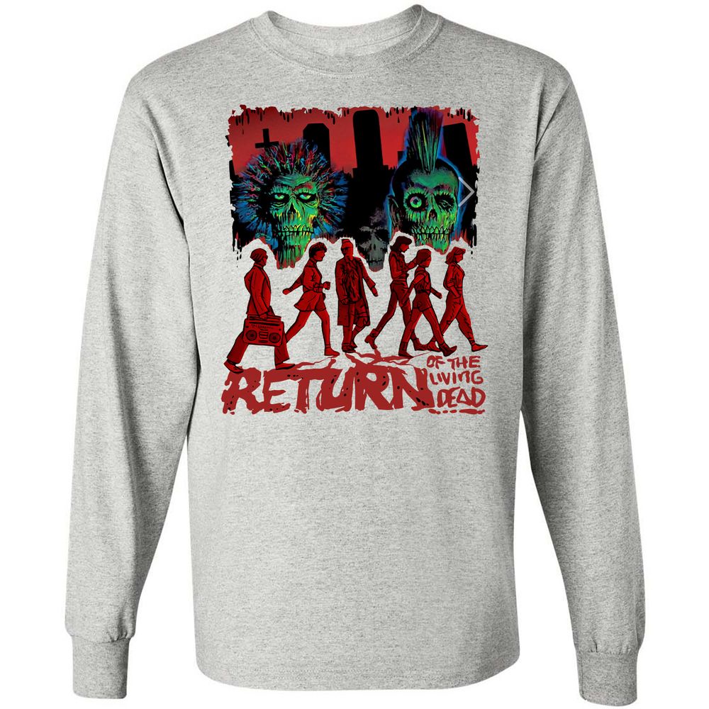 Long Sleeve T-Shirt - UF545Z54 - Ash - 5