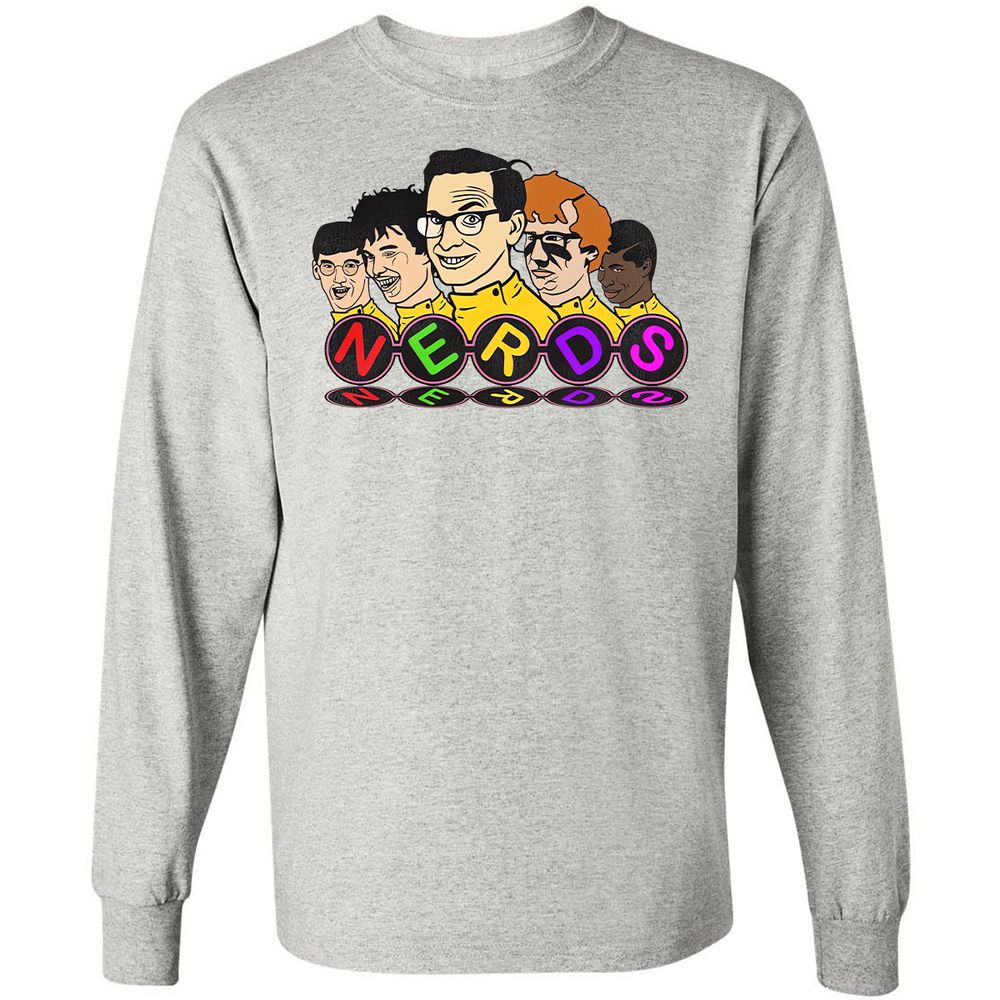 Long Sleeve T-Shirt - RJUZJ2GH - Ash - 5