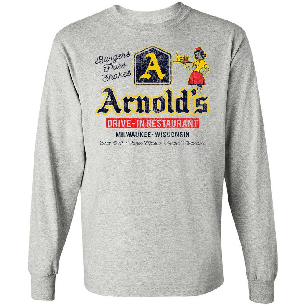 Long Sleeve T-Shirt - 8ZJKCQMQ - Ash - 5