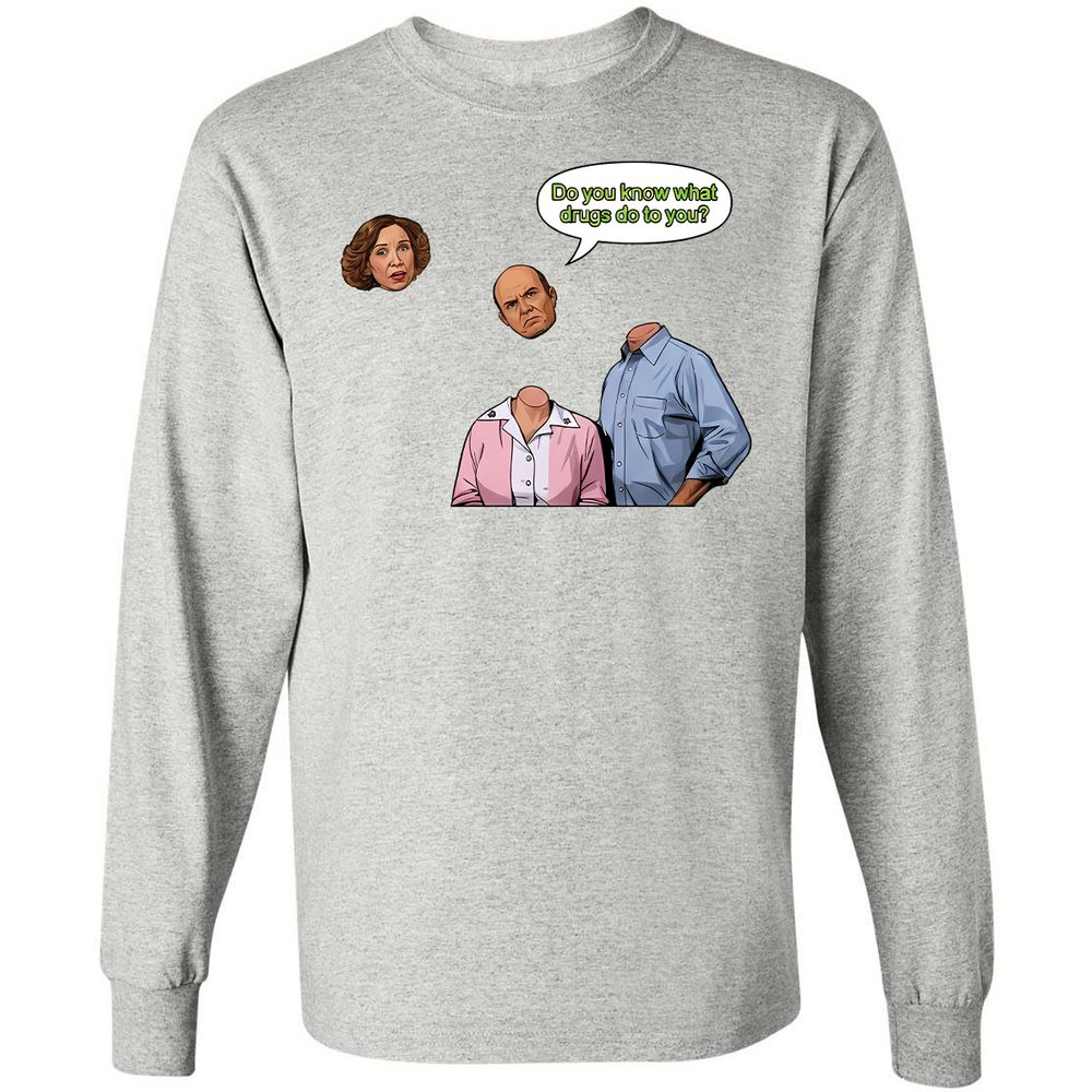 Long Sleeve T-Shirt - L466CKL9 - Ash - 5