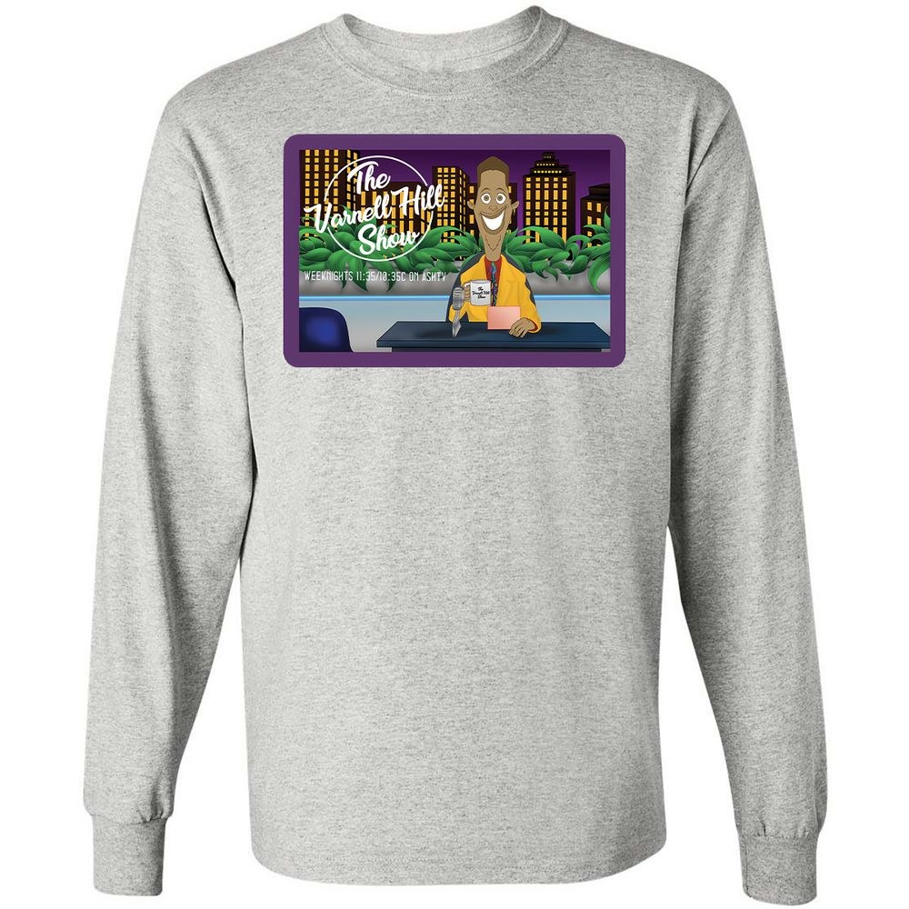 Long Sleeve T-Shirt - KCBRXQA2 - Ash - 5