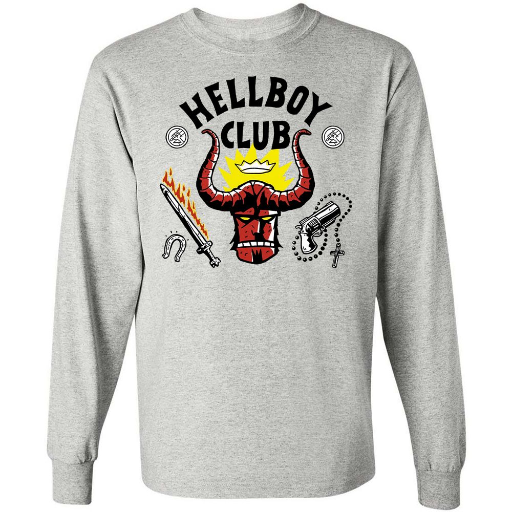 Long Sleeve T-Shirt - 4A4DVUDE - Ash - 5