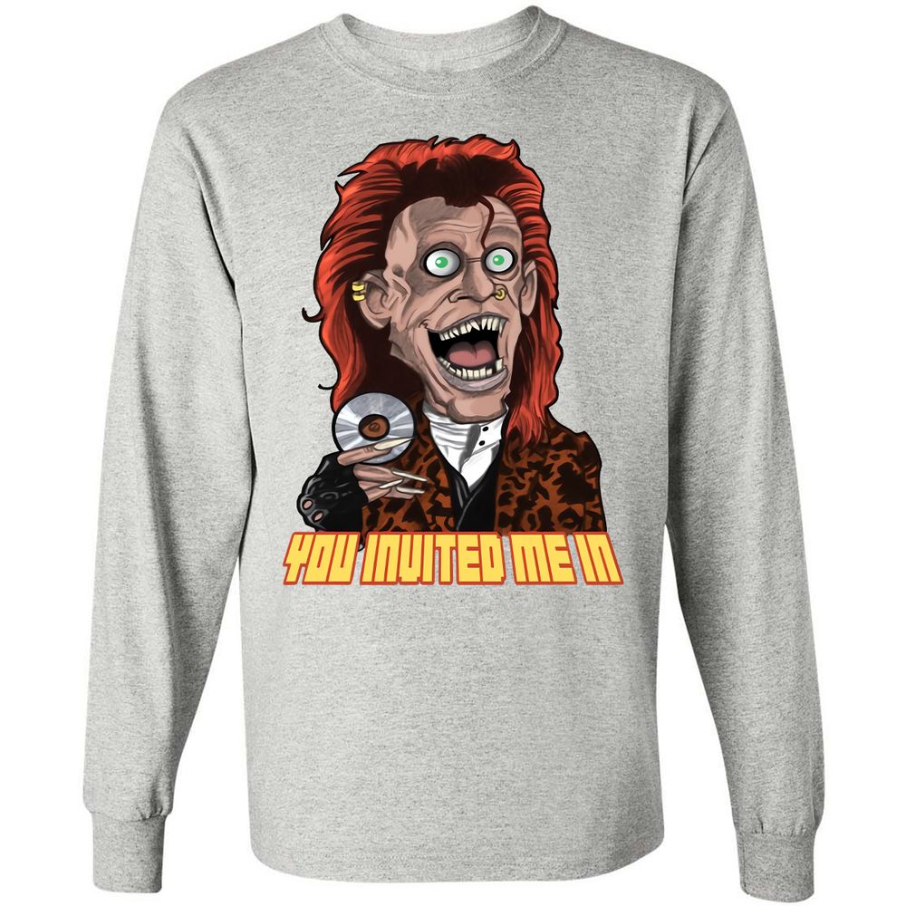 Long Sleeve T-Shirt - X9B12Q48 - Ash - 5