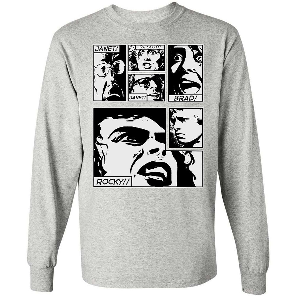 Long Sleeve T-Shirt - ZNYYXZQ1 - Ash - 5