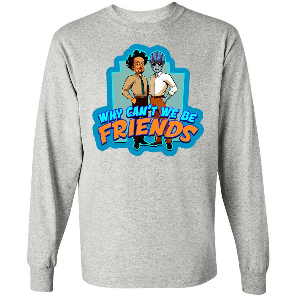 Long Sleeve T-Shirt - QBS8WBFS - Ash - 5