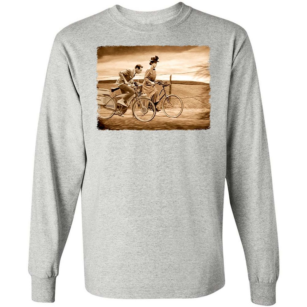 Long Sleeve T-Shirt - GRNT47XH - Ash - 5