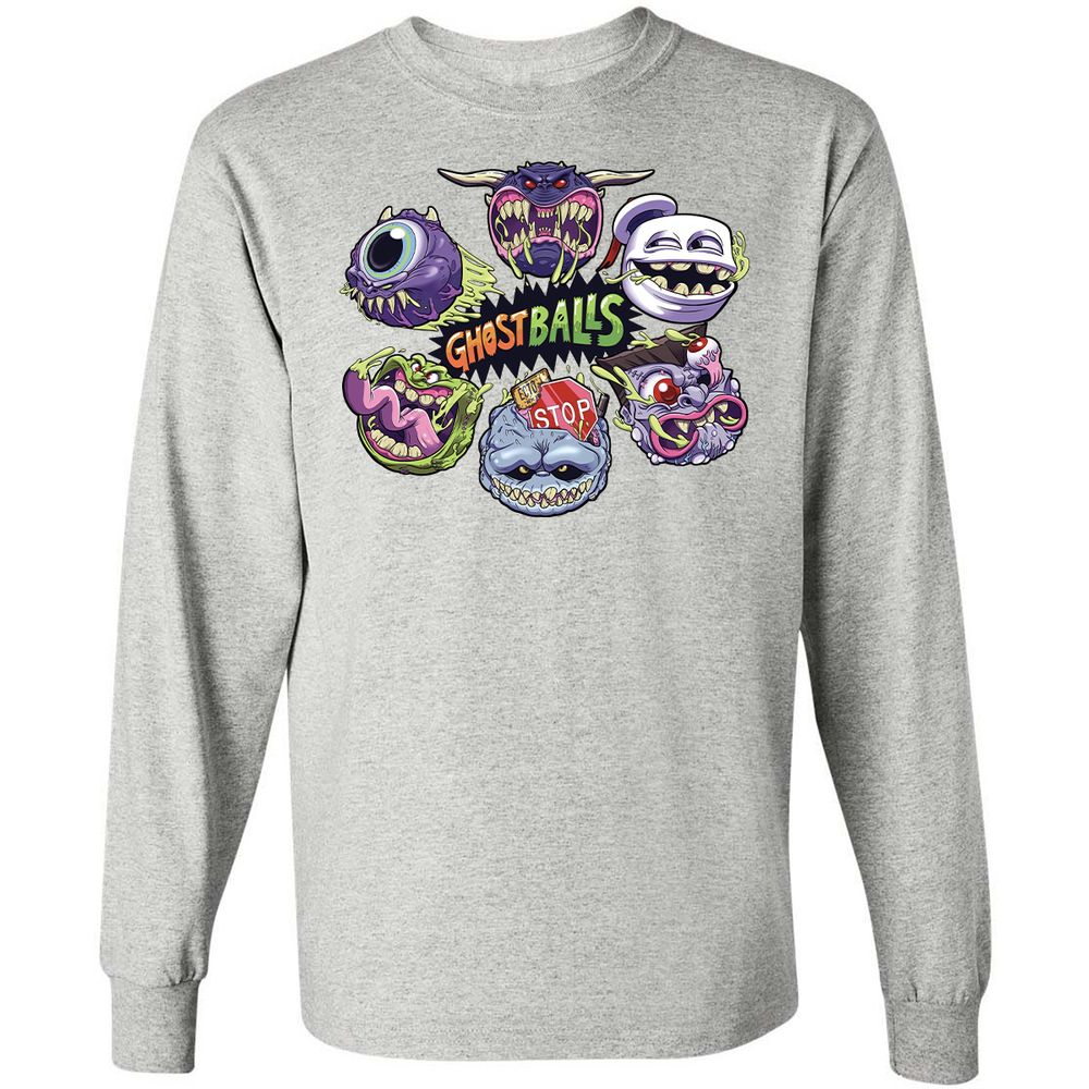 Long Sleeve T-Shirt - XQR23621 - Ash - 5