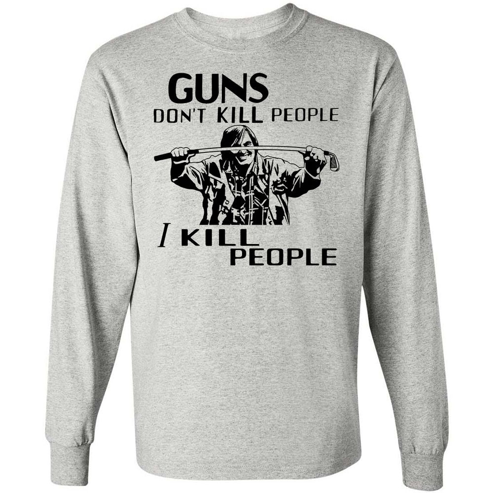 Long Sleeve T-Shirt - PEE35BDP - Ash - 5