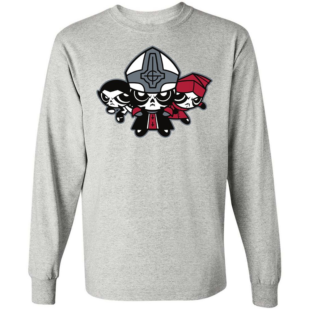 Long Sleeve T-Shirt - BZVBRCH2 - Ash - 5