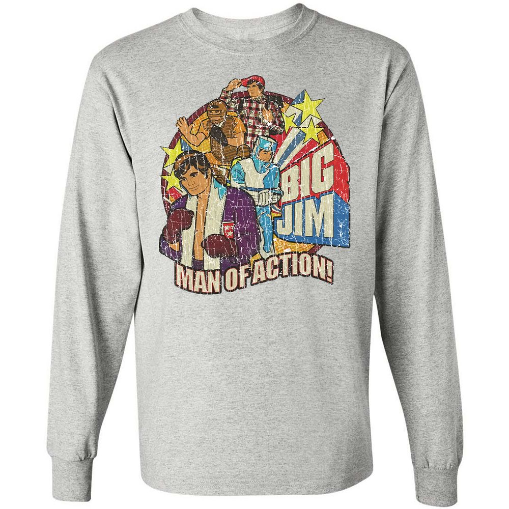 Long Sleeve T-Shirt - WGT6ACF3 - Ash - 5