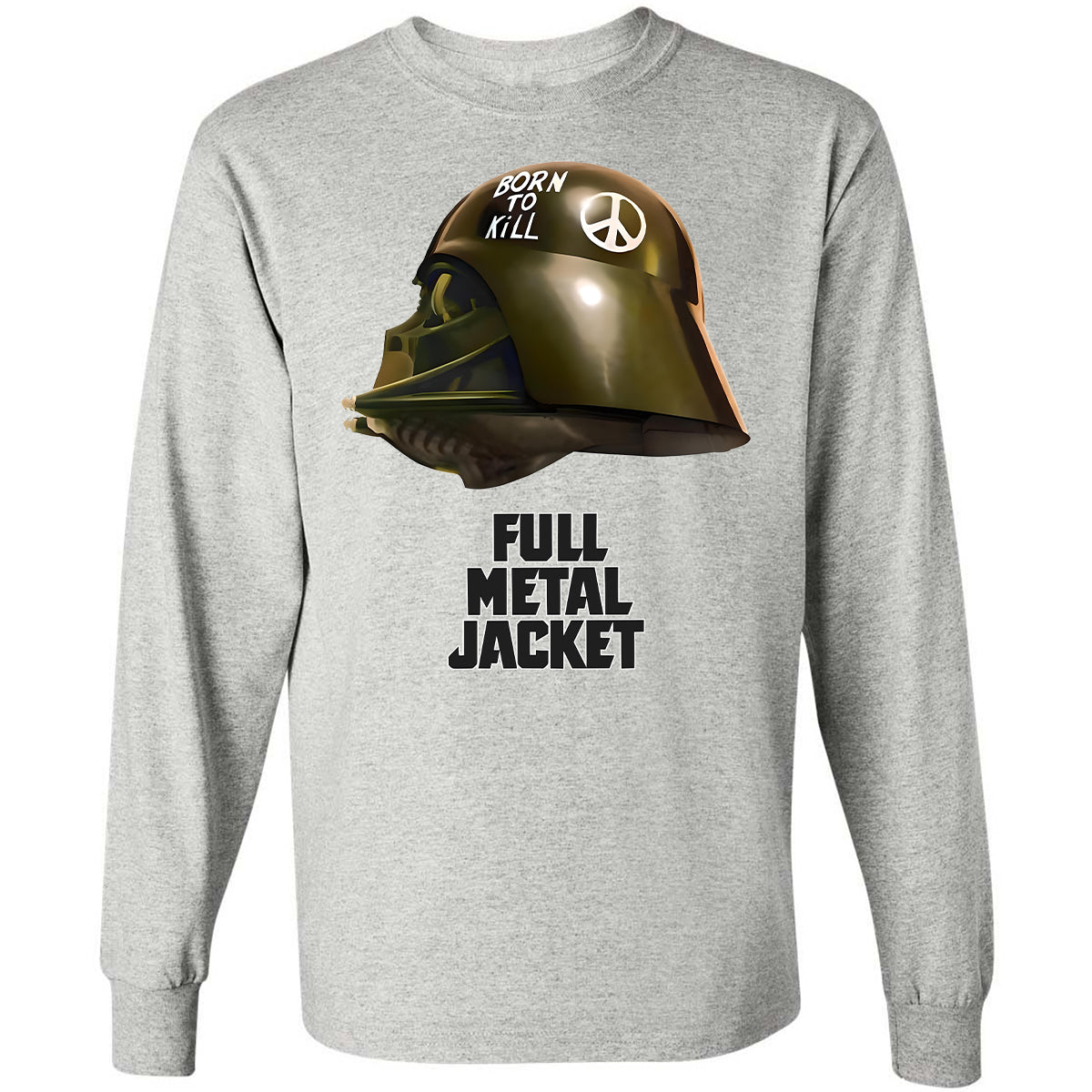 Long Sleeve T-Shirt - VA5GBNJV - Ash - 5