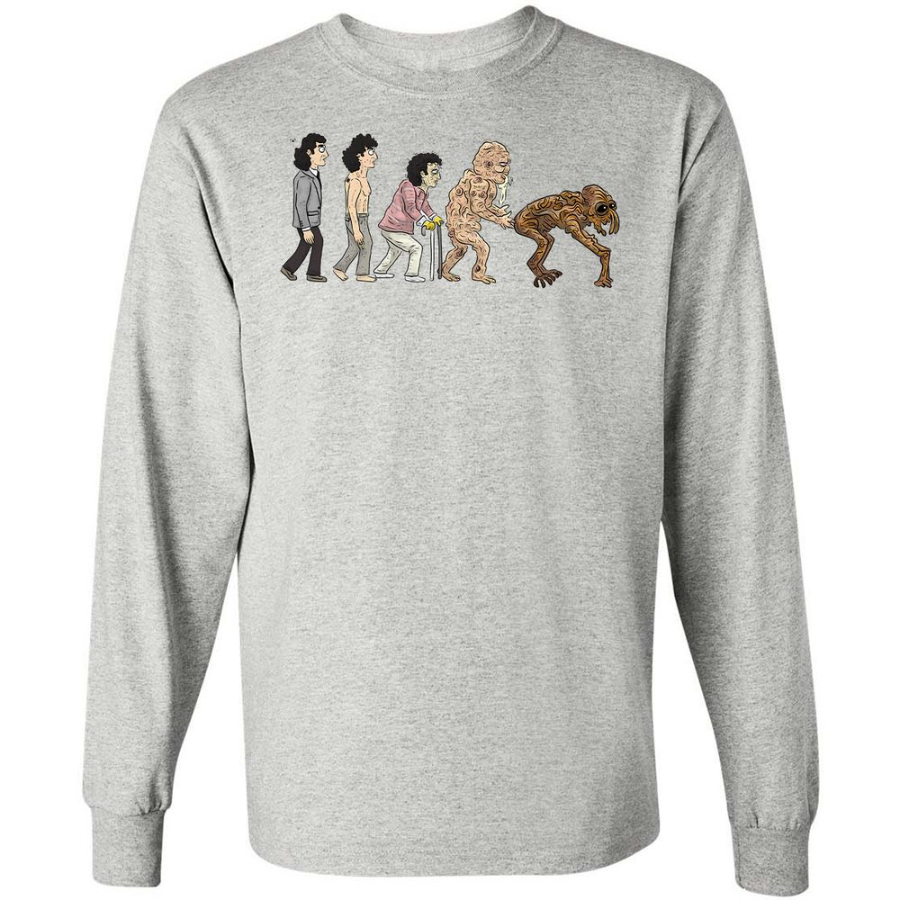 Long Sleeve T-Shirt - F49DMPZ5 - Ash - 5