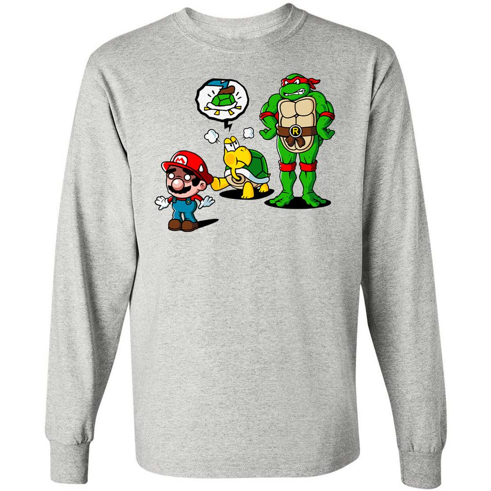 Long Sleeve T-Shirt - MERAEW3Y - Ash - 5