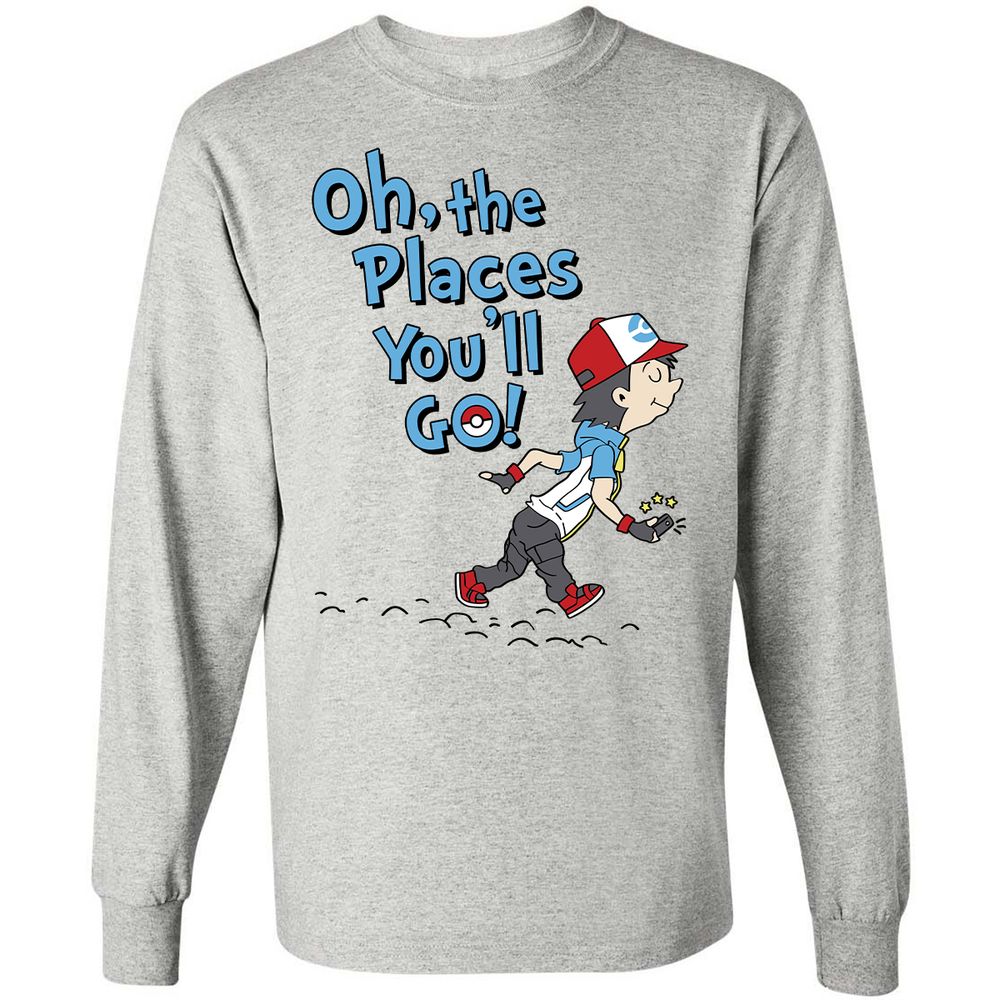 Long Sleeve T-Shirt - ZD8MMDYT - Ash - 5