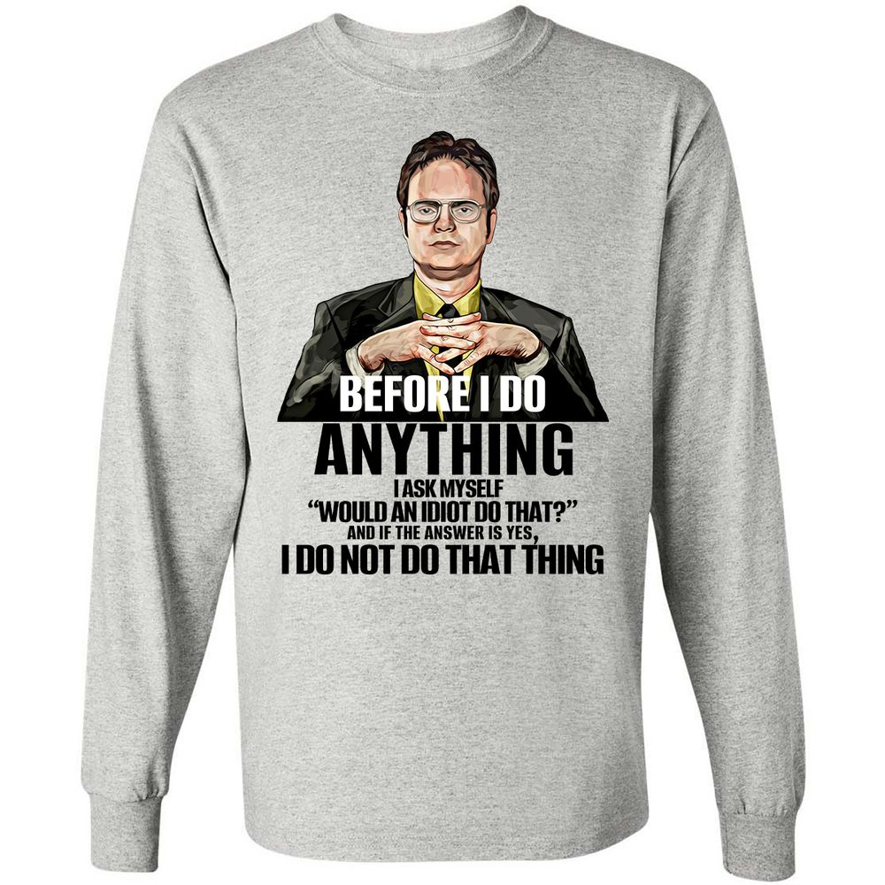 Long Sleeve T-Shirt - 785538UM - Ash - 5