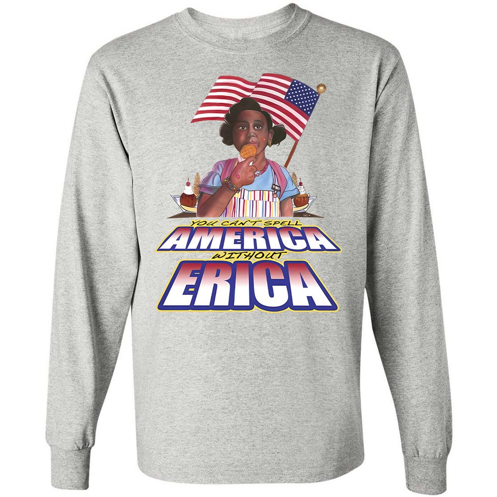 Long Sleeve T-Shirt - WXBU91QL - Ash - 5