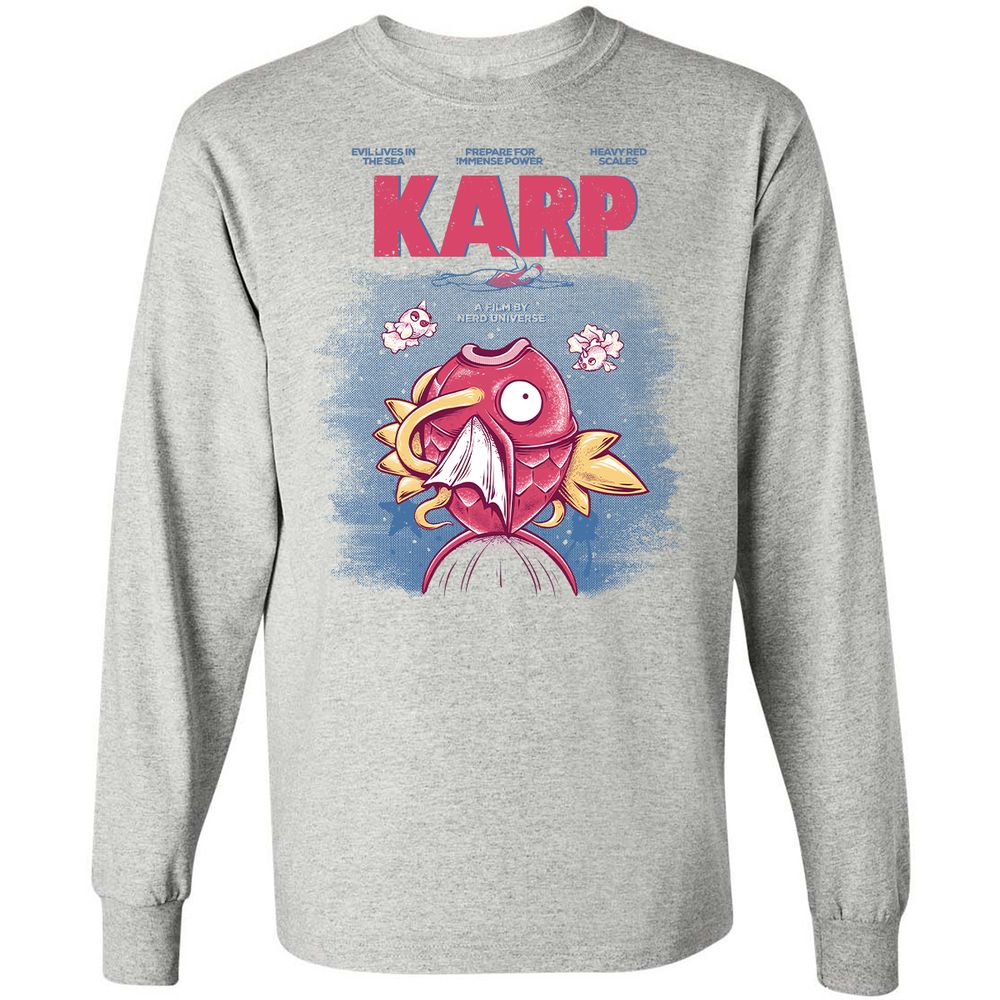 Long Sleeve T-Shirt - N3MBVF2K - Ash - 5