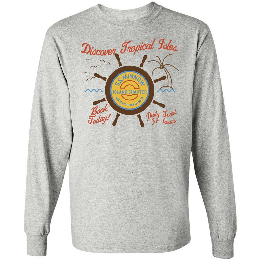 Long Sleeve T-Shirt - NQW8V4CK - Ash - 5