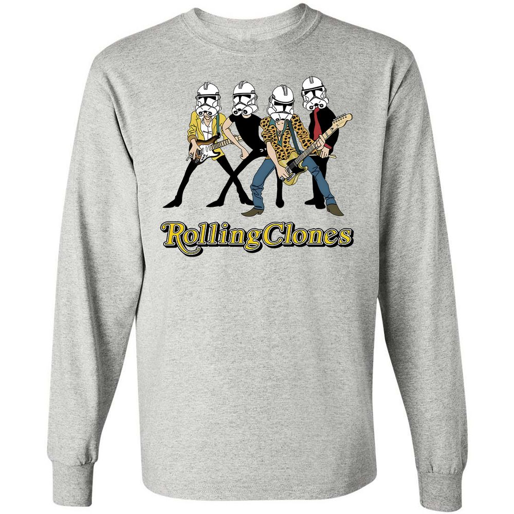 Long Sleeve T-Shirt - 2WYYYTD9 - Ash - 5