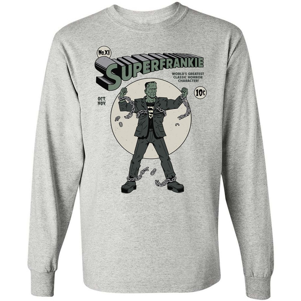 Long Sleeve T-Shirt - 5MGMD9V2 - Ash - 5