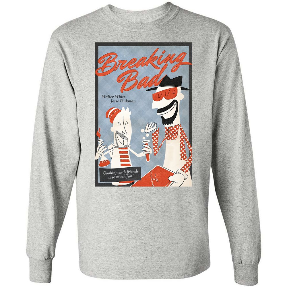 Long Sleeve T-Shirt - Y9S8XCW8 - Ash - 5