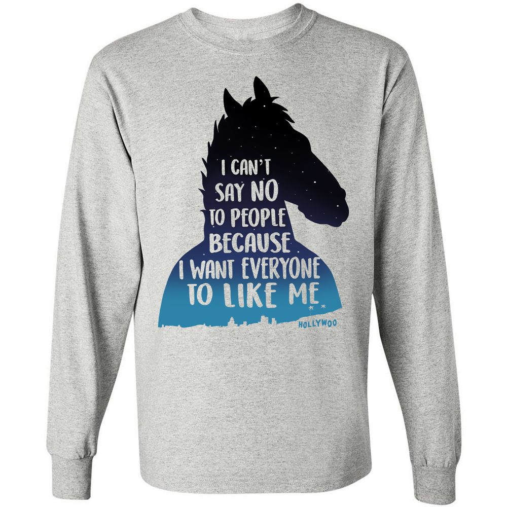 Long Sleeve T-Shirt - JLF587SS - Ash - 5