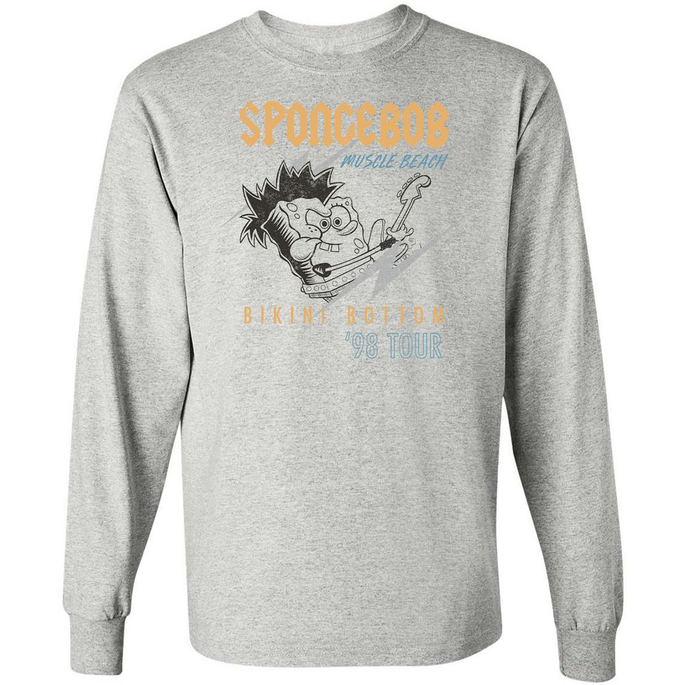 Long Sleeve T-Shirt - 8DR7E3PB - Ash - 5