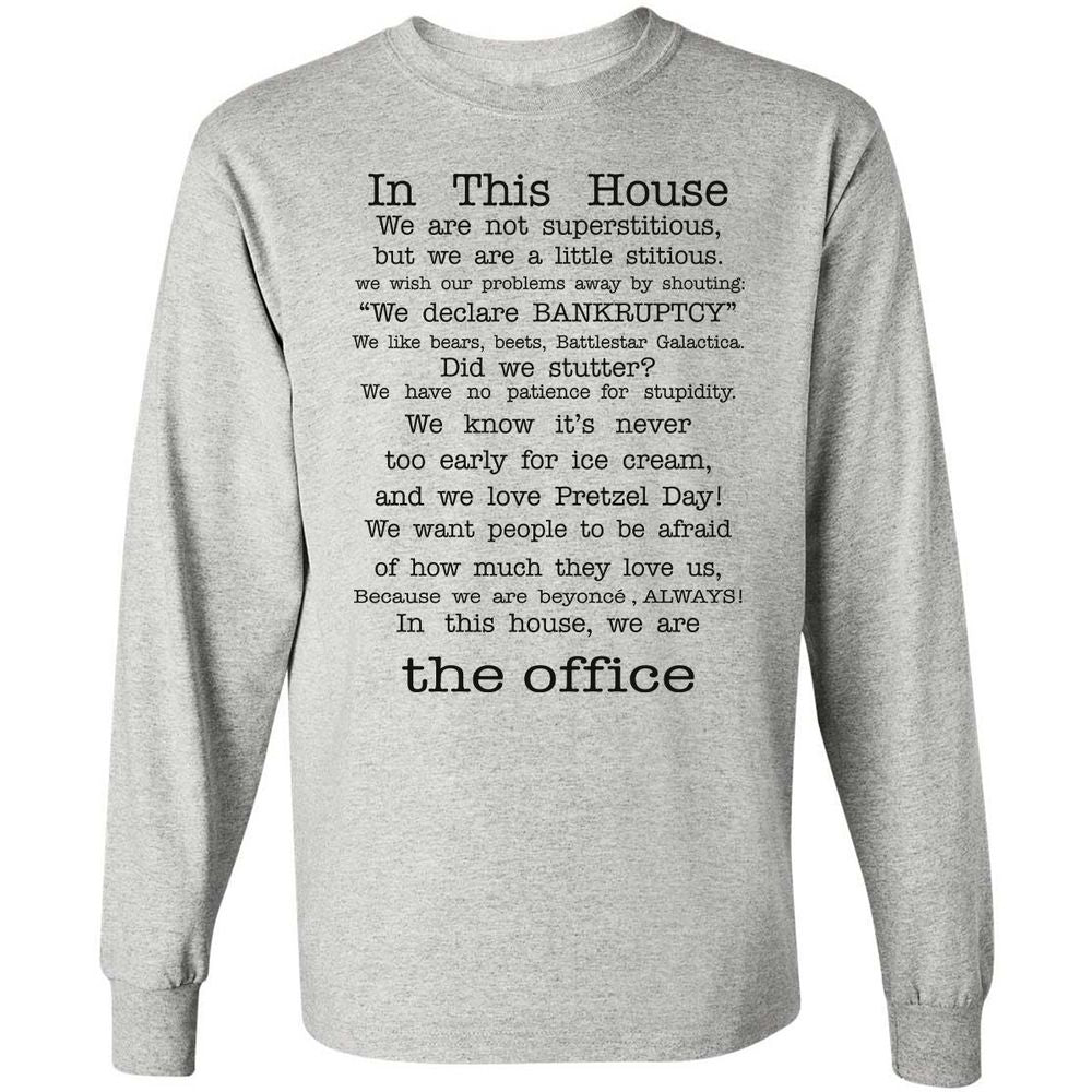 Long Sleeve T-Shirt - F35YFPTU - Ash - 5