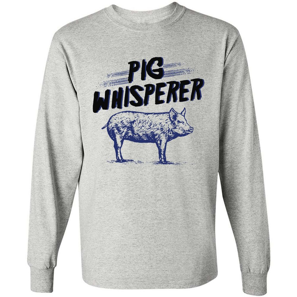 Long Sleeve T-Shirt - NA2GECKQ - Ash - 5