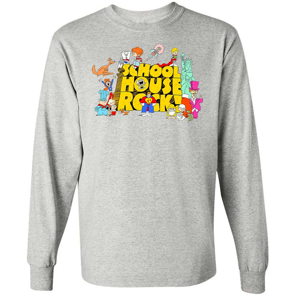 Long Sleeve T-Shirt - WR9LQ7H8 - Ash - 5