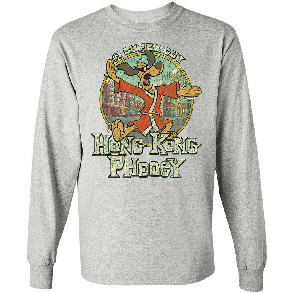 Long Sleeve T-Shirt - G3DAJXLE - Ash - 5