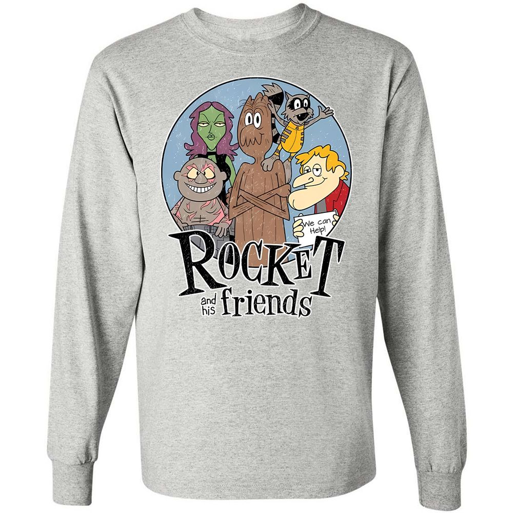 Long Sleeve T-Shirt - VWUWH9MK - Ash - 5