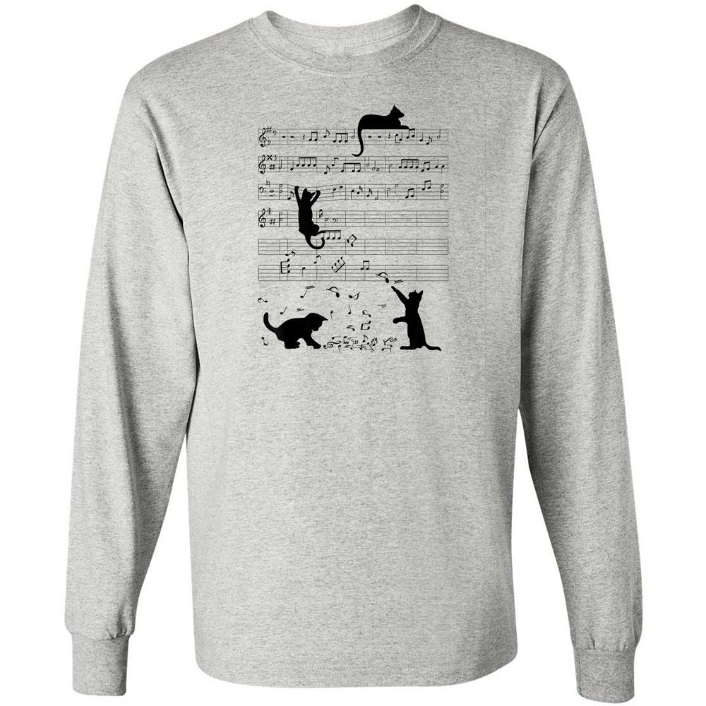 Long Sleeve T-Shirt - LNV4E8Z5 - Ash - 5