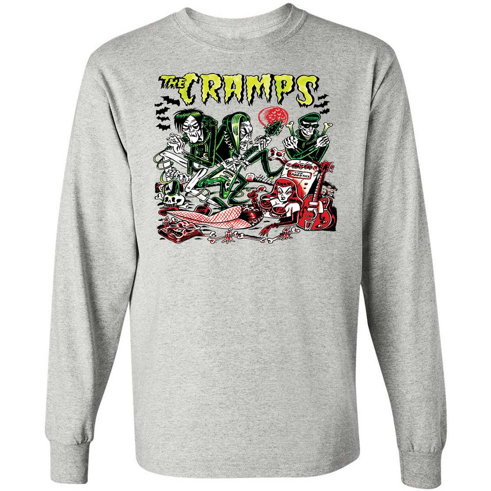 Long Sleeve T-Shirt - Z1FQWQGG - Ash - 5