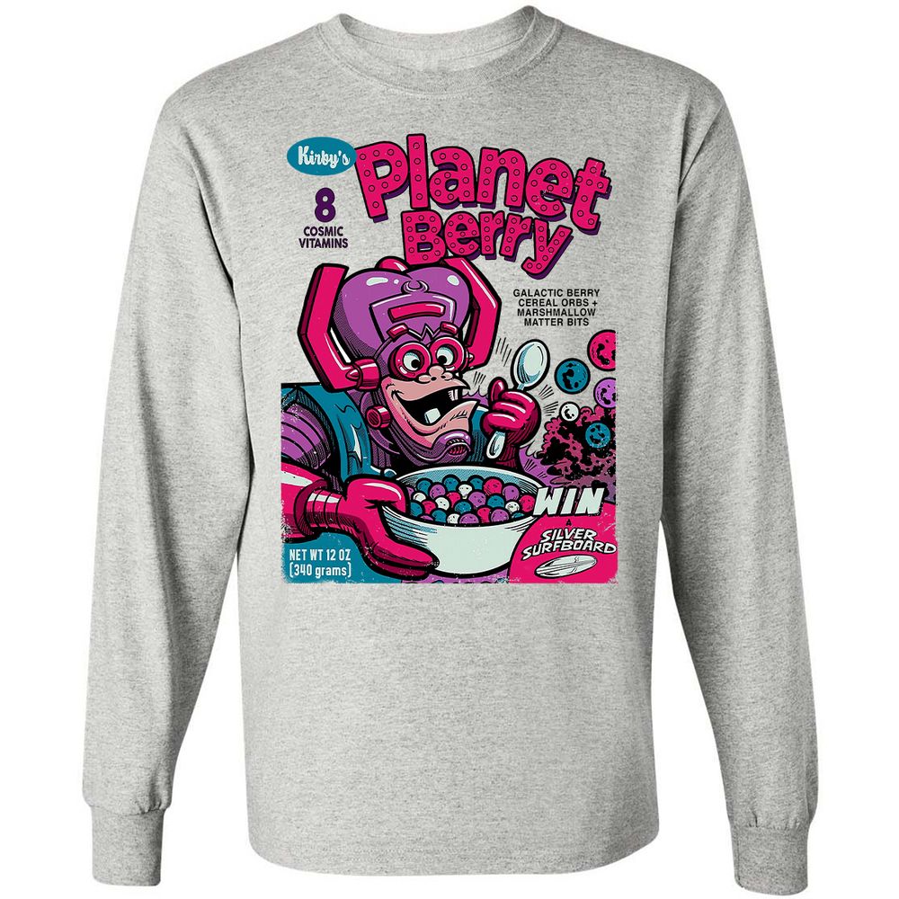 Long Sleeve T-Shirt - VHXQBANS - Ash - 5