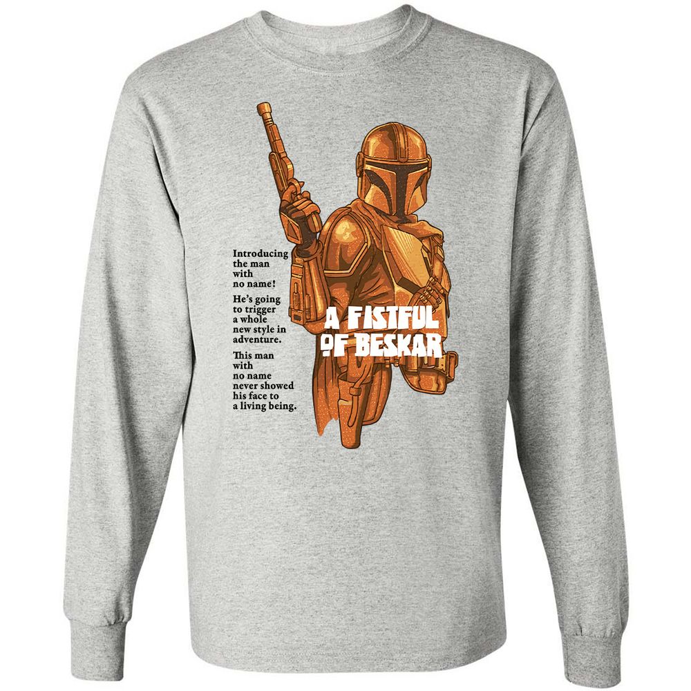 Long Sleeve T-Shirt - R81PVTXQ - Ash - 5