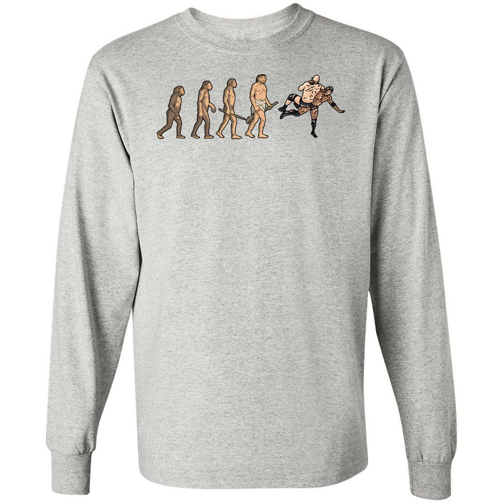 Long Sleeve T-Shirt - WLFL6J6S - Ash - 5