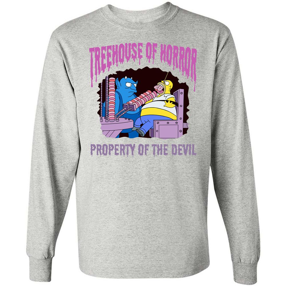 Long Sleeve T-Shirt - VBTU6J8V - Ash - 5