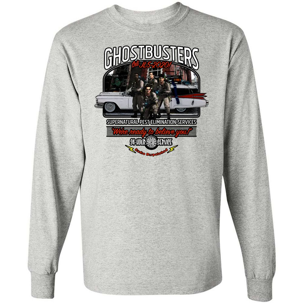 Long Sleeve T-Shirt - 44X2QKK6 - Ash - 5