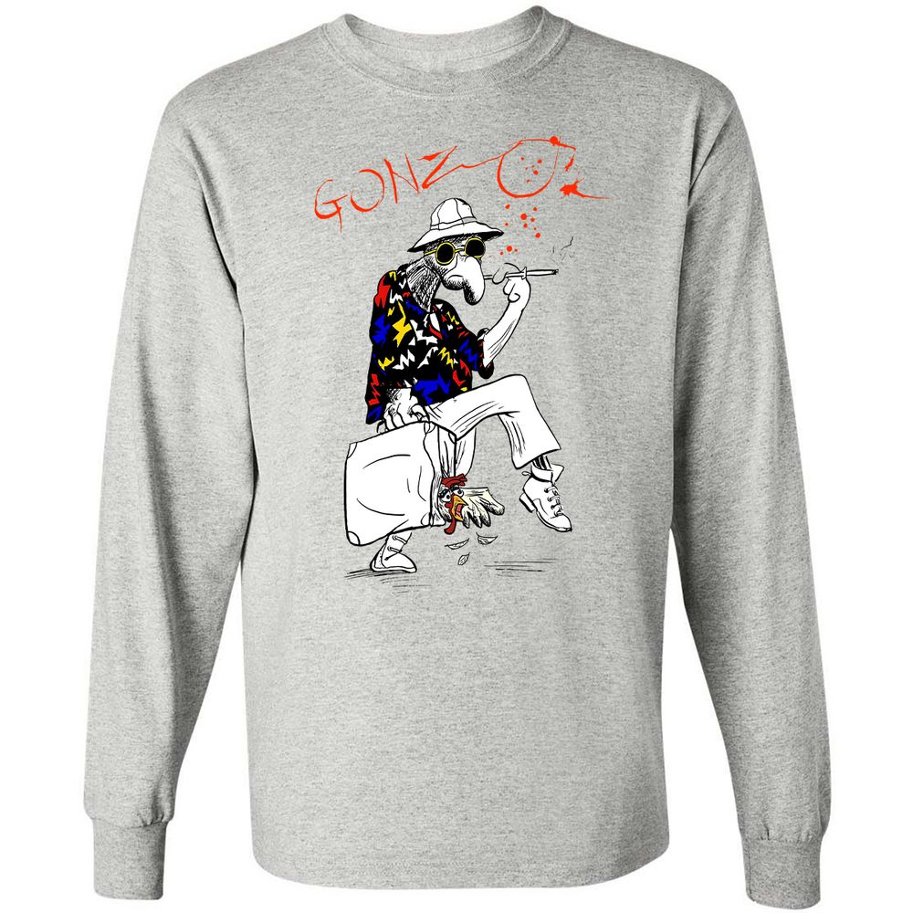 Long Sleeve T-Shirt - 4KDSZ31K - Ash - 5