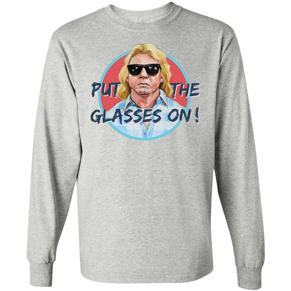 Long Sleeve T-Shirt - 8Q5HPNMN - Ash - 5