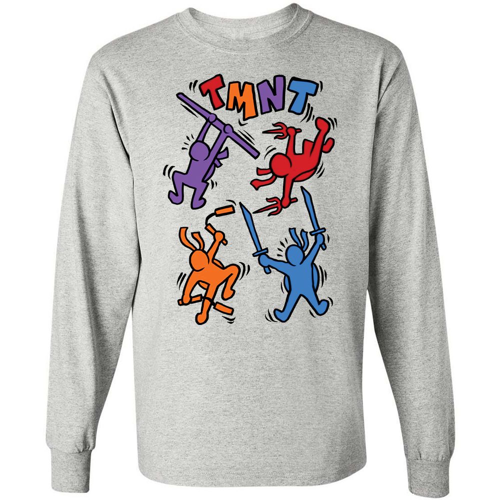 Long Sleeve T-Shirt - AVSX8JQS - Ash - 5