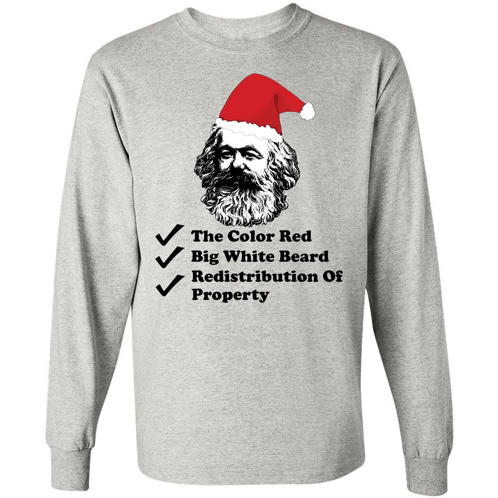 Long Sleeve T-Shirt - CA5VSWBW - Ash - 5