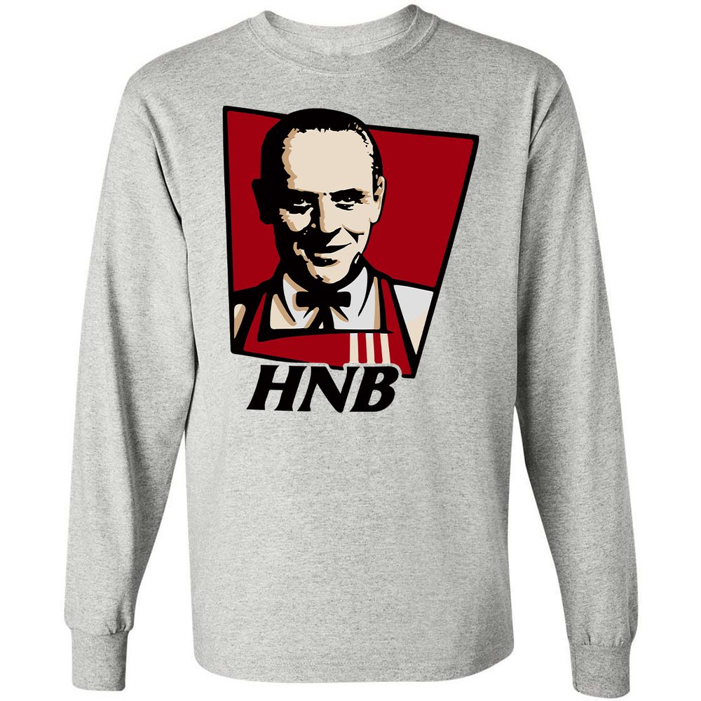 Long Sleeve T-Shirt - 7K7NPD7Q - Ash - 5