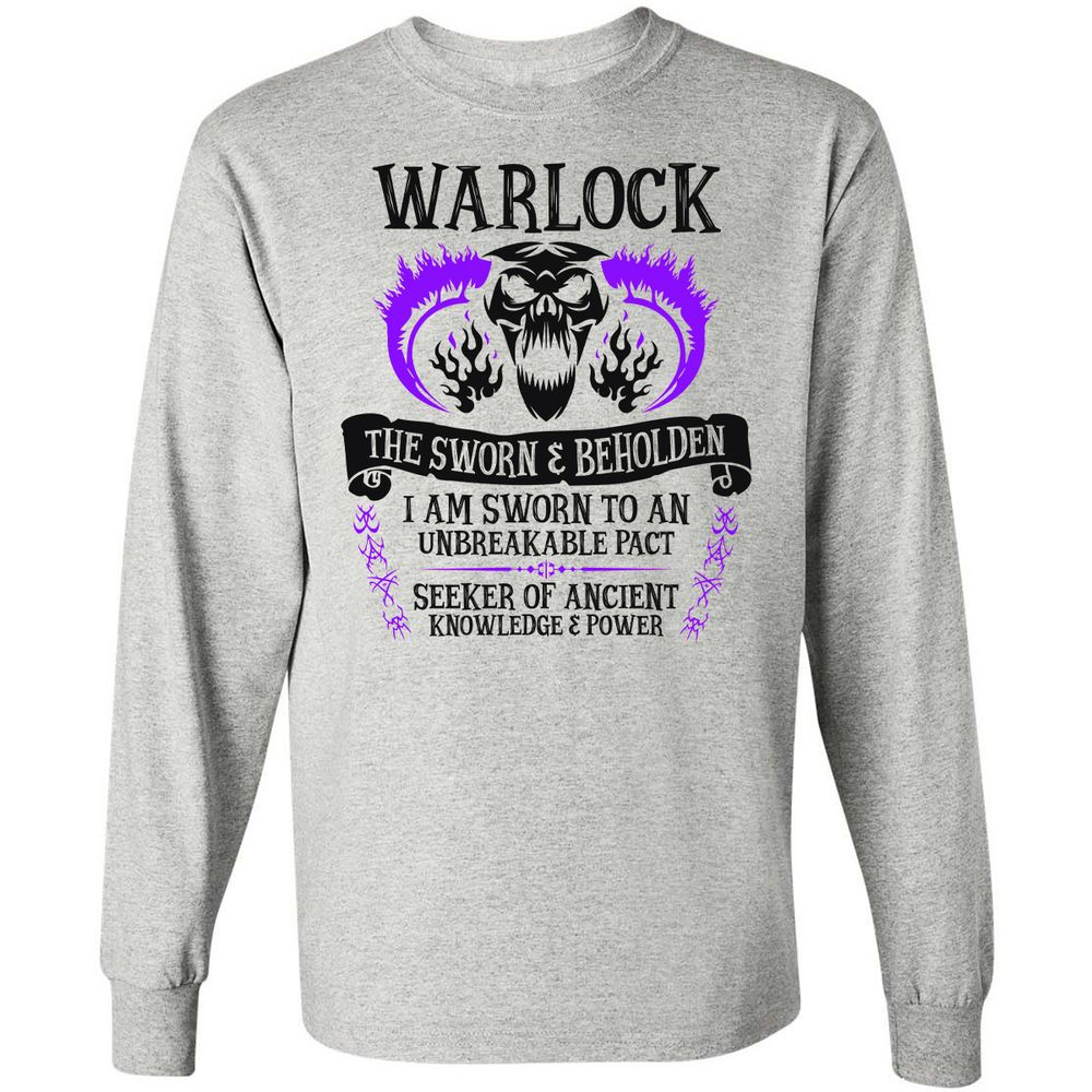 Long Sleeve T-Shirt - T2R1X6QH - Ash - 5