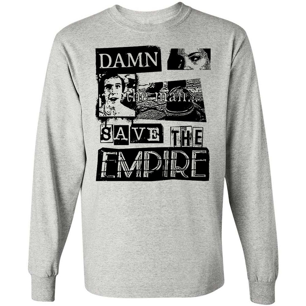 Long Sleeve T-Shirt - N8NPU846 - Ash - 5