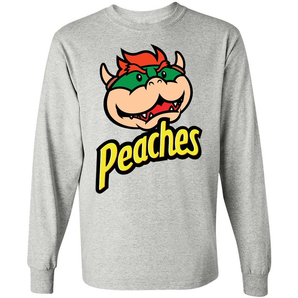 Long Sleeve T-Shirt - 8ZCTH6AK - Ash - 5