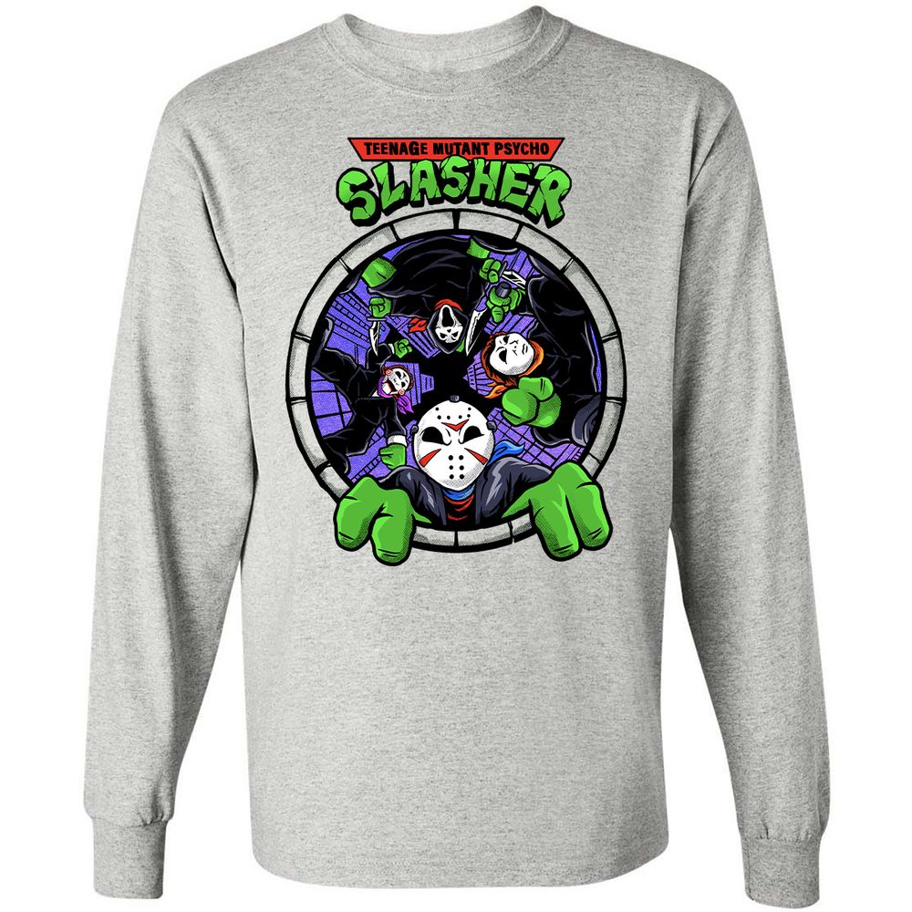 Long Sleeve T-Shirt - P8AS1LBK - Ash - 5